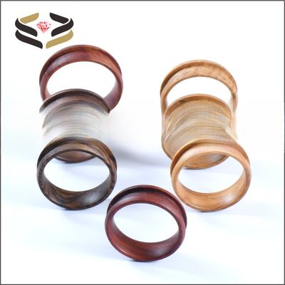 Religious Type Solid Wood Rings 6mm 8mm For Inlay Blank
