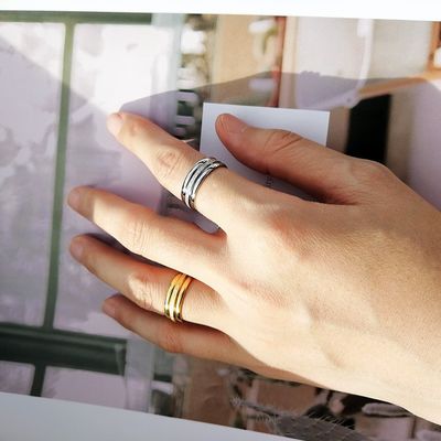Wedding Stainless Steel Rings Domed High Polished 2mm For Men Women
