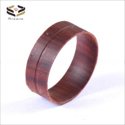 Iron Wood Golden Sandalwood Chicken Wing Koa Wood Ring Core 8mm For Inlay