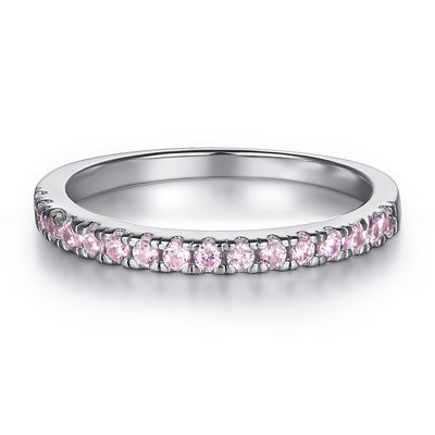 925 Sterling Silver Bridal Ring Sets Round Cut CZ Engagement Wedding Rings For Her