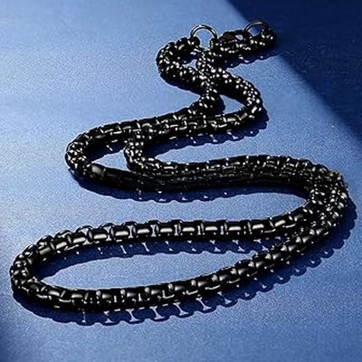 Inlay Mens Womens Stainless Steel Pearl Chain Necklace With Third Party Appraisal