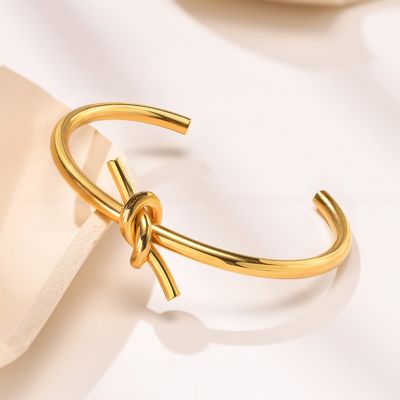Geometric Stainless Steel Cuff Bracelet Bangle Adjustable For Mom Wife Mother