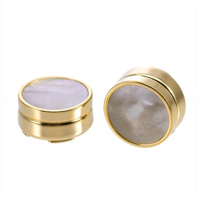 Pearl Shell Inlay Men'S Button Covers for Wedding Attire